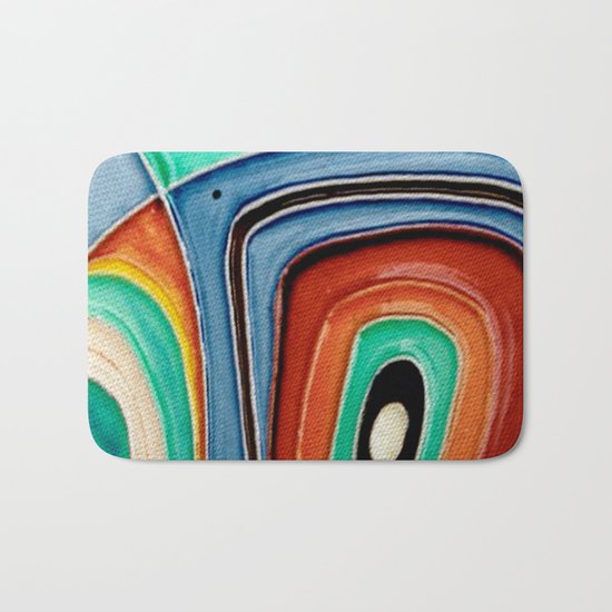 The Kandinsky's Chubby Bird 1 Bath Mat