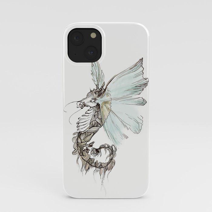 seahorse iPhone Case