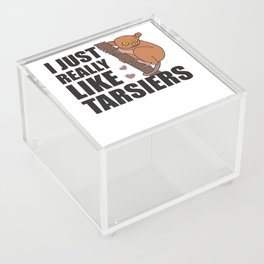 I Just Really Like Tarsiers Tarsier Cute Monkey Acrylic Box