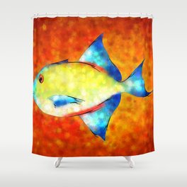Esperimentoza - gorgeous fish Shower Curtain