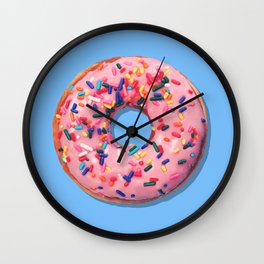 Donut Wall Clock | Love, Abstract, Pop Art, Food 