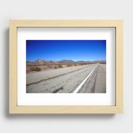 California Route 66 2012 #2 Recessed Framed Print