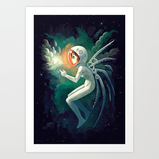Contact Art Print