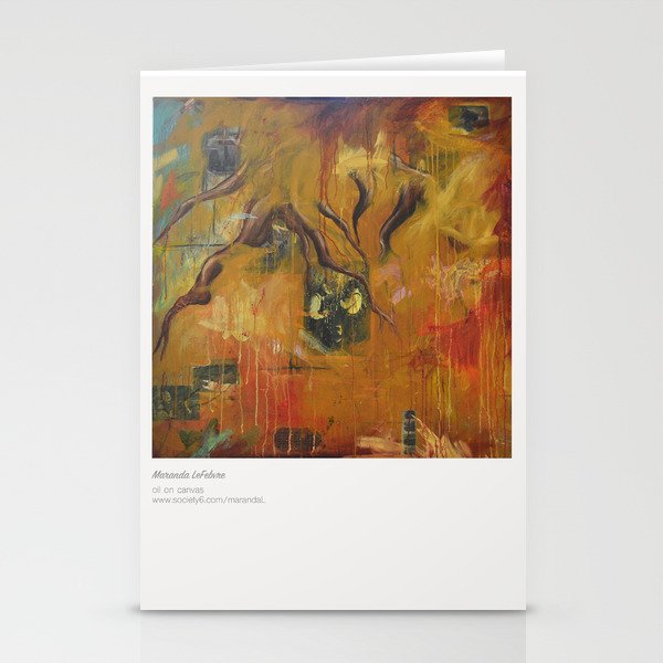 Faded Roots II Notecard Set Stationery Cards