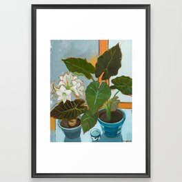 Second Bloom Framed Art Print