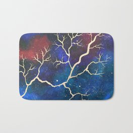 Cosmic Lightning Bath Mat