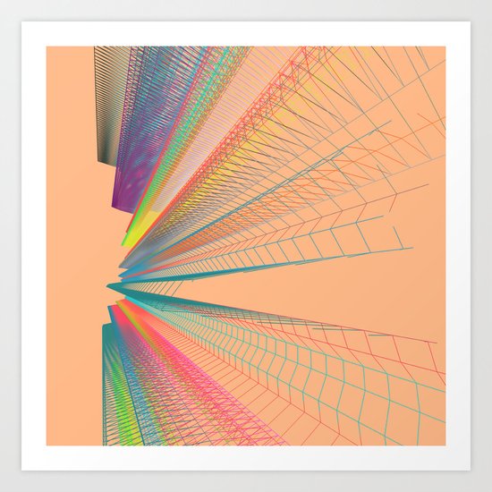 The Big Big Beat. Art Print