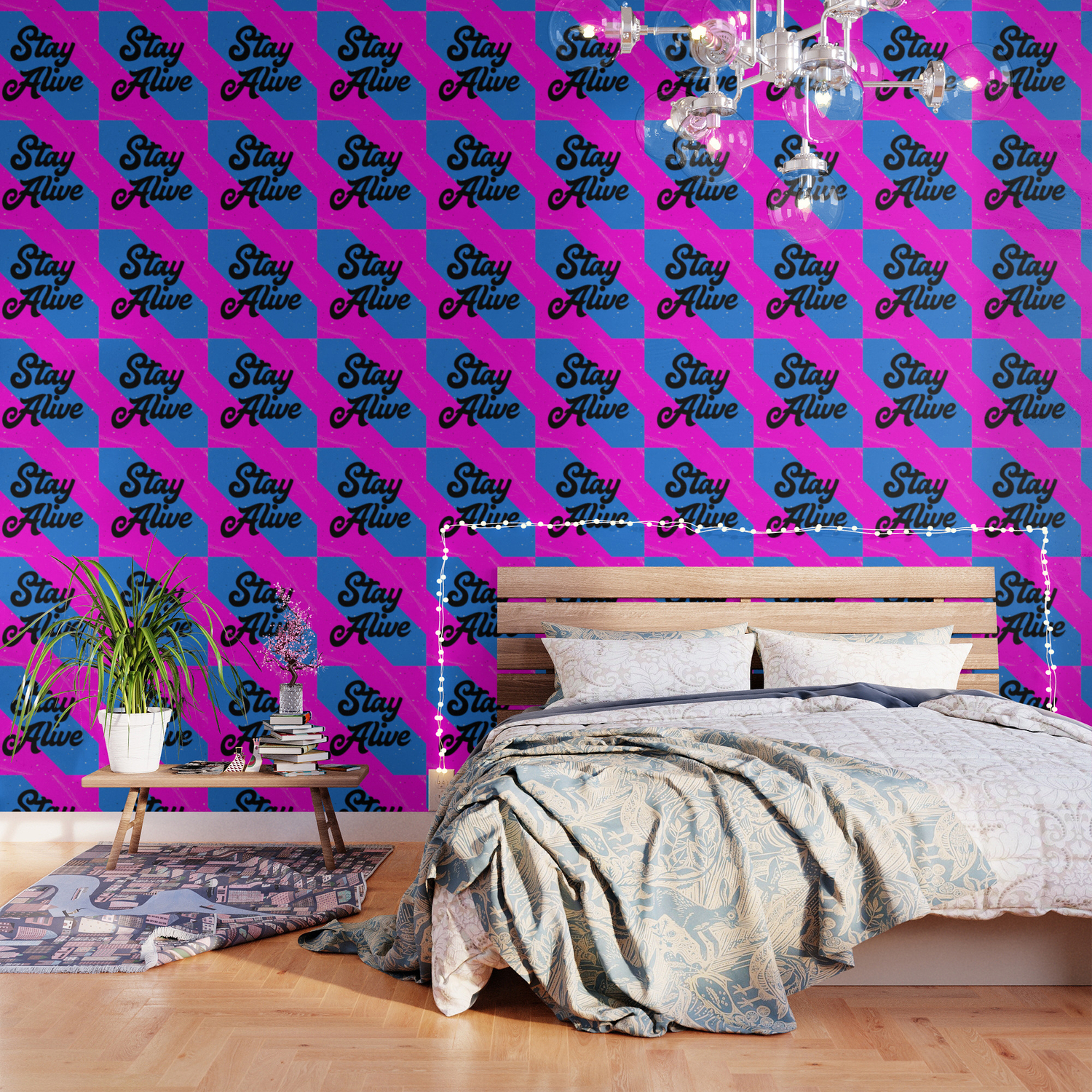 Stay Alive Wallpaper By Almanachmunich Society6