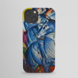 Franz Marc "The Tower of Blue Horses" iPhone Case