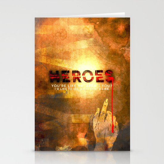 HEROES Stationery Cards