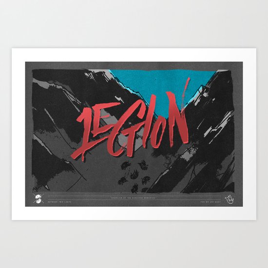 Legion of Demons (By Nate Utesch) Art Print