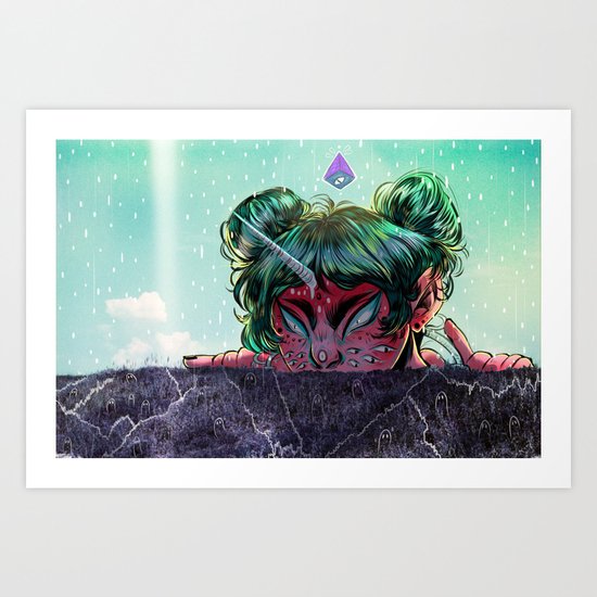 Titan Art Print
