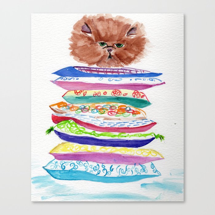 Grumpy Cat Canvas Print