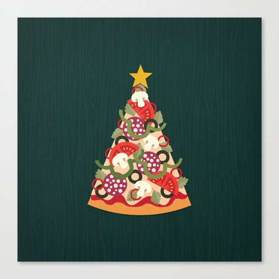 PIZZA ON EARTH Canvas Print