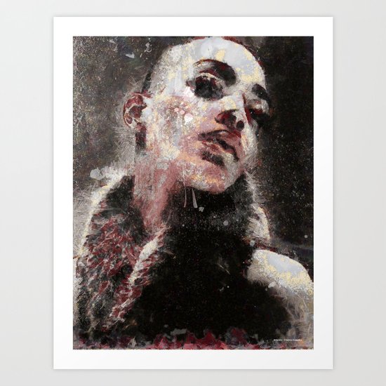 Sadness Art Print