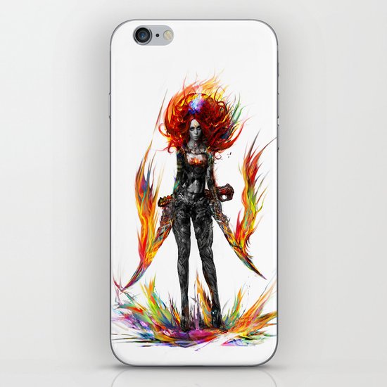 color attack iPhone & iPod Skin