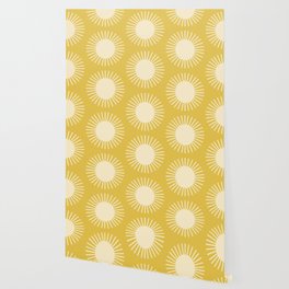 Sun Pattern III Wallpaper