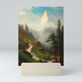 The Matterhorn - Albert Bierstadt Mini Art Print