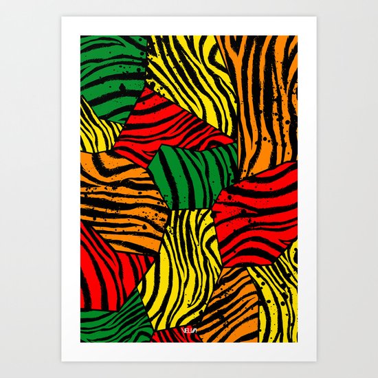 Mama Africa Art Print