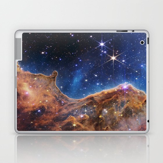 JWST Carina Nebula Vertical NASA James Webb Space Telescope Laptop & iPad Skin