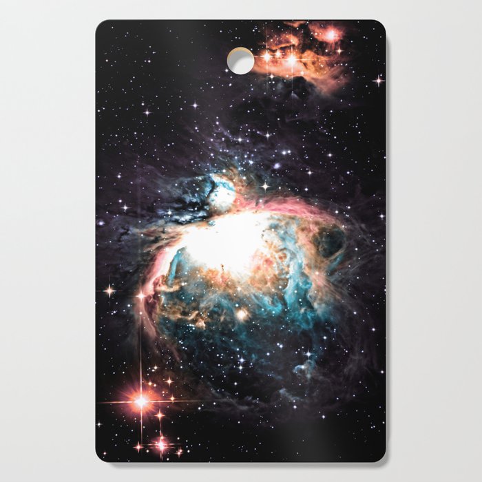 Orion Nebula intricate color Cutting Board