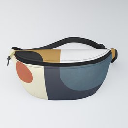 mid century abstract shapes fall winter 4 Fanny Pack