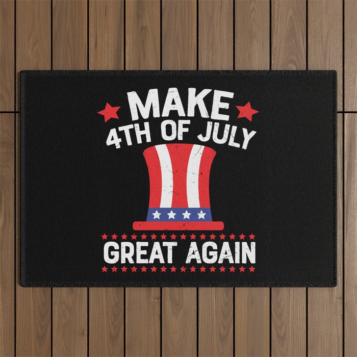 Make 4th Of July Great Again Outdoor Rug