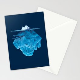 In the deep (iceberg) Stationery Card