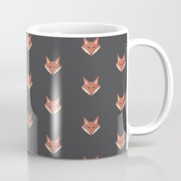 Fox Minimalist   Pattern Coffee Mug