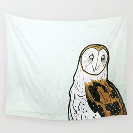 owl in june. Wall Tapestry