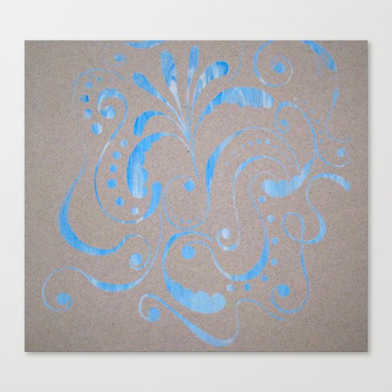 marbled design Canvas Print