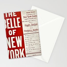The Belle Of New York Casino Advertising Morton USA Stationery Card