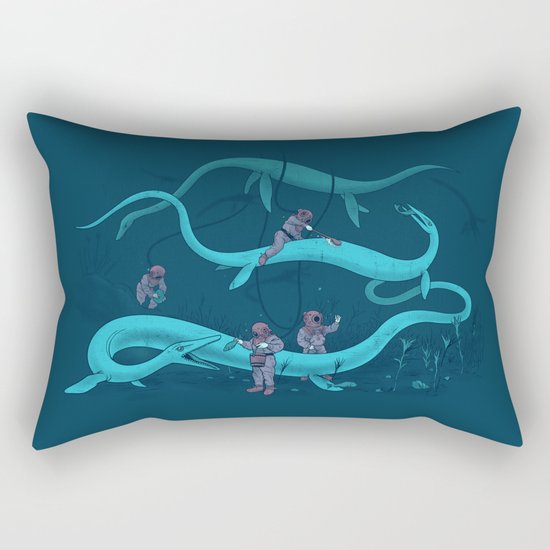 Cryptozookeeping Rectangular Pillow