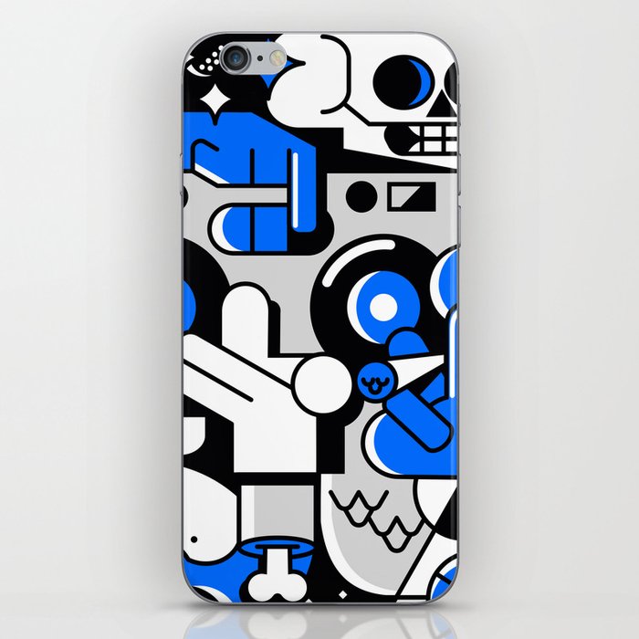 GET THE PARTY STARTED. STREET ART2 iPhone Skin