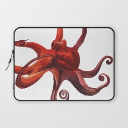 Red octopus Laptop Sleeve