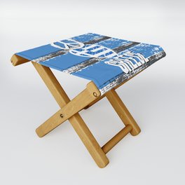 Peace, Love, Greece Folding Stool