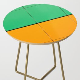 Yellow and Green Side Table