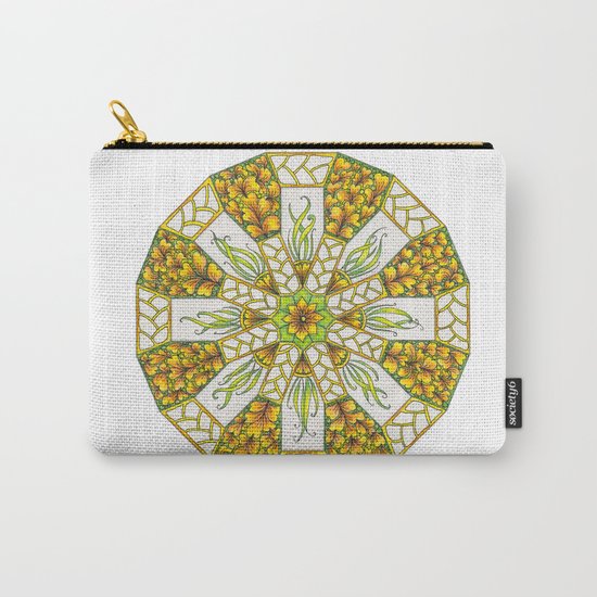Fall Mandala Zendala Carry-All Pouch