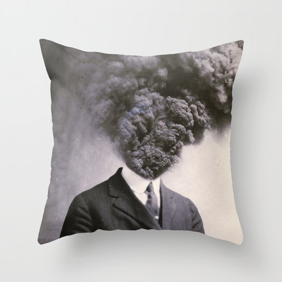 Outburst Throw Pillow