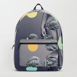 Statue With A Dot Gradient 1 Backpack