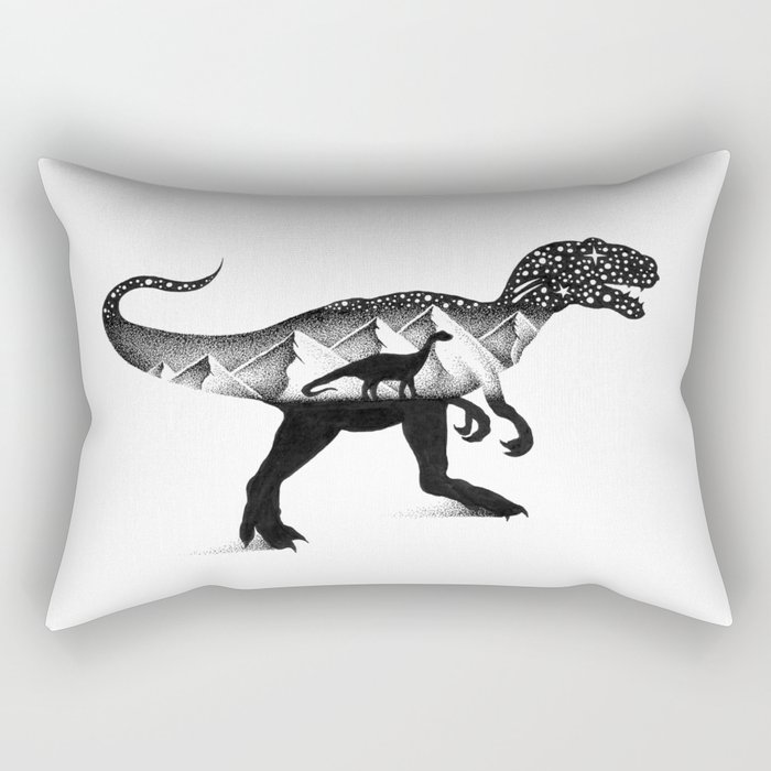 t rex pillow pet