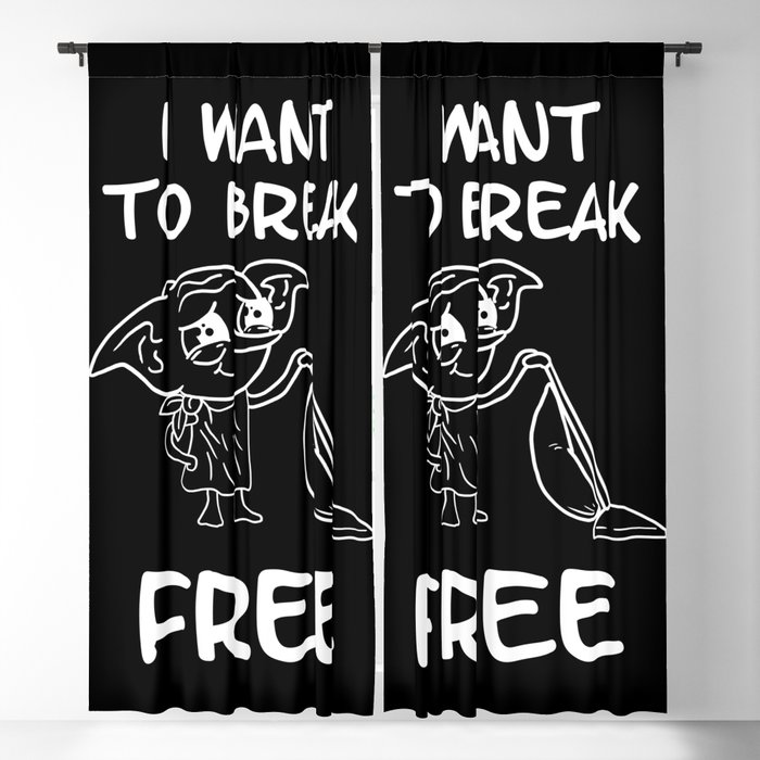 I want to break free Blackout Curtain