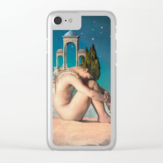 Dreamer Clear iPhone Case