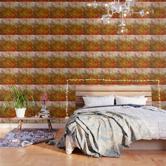 Into The Light Orange Pink And Yellow Wallpaper By Artwithin6