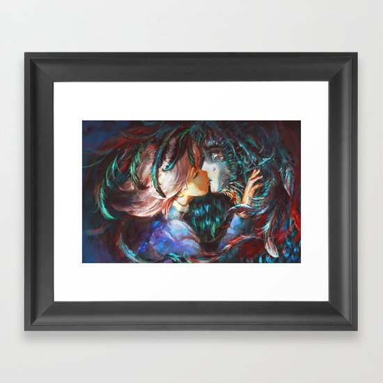 All This Time Framed Art Print