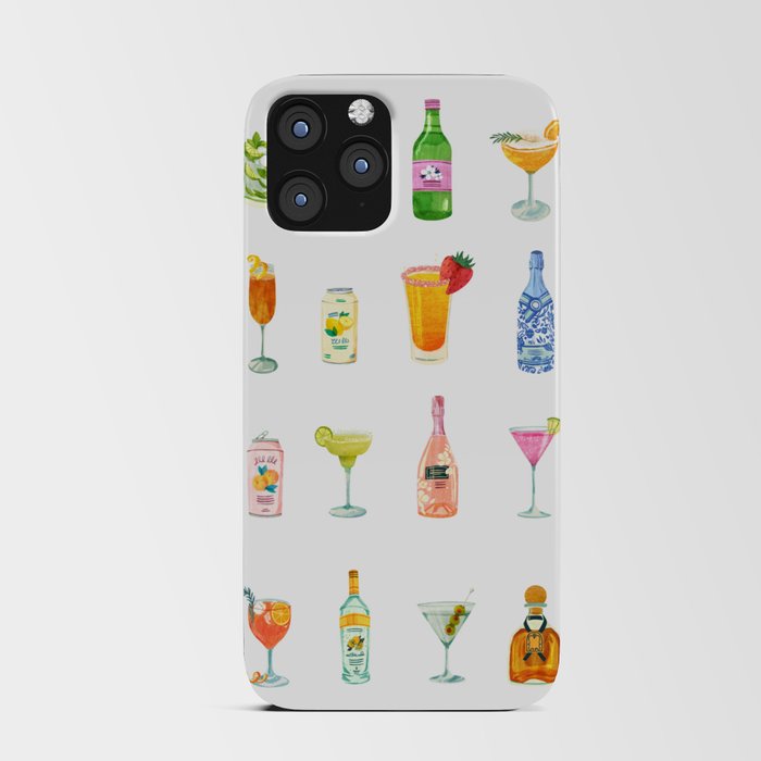 Summer Cocktails   iPhone Card Case