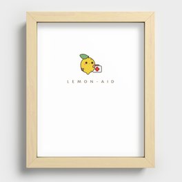 LEMON AID CUTE CHIC DESIGN Recessed Framed Print