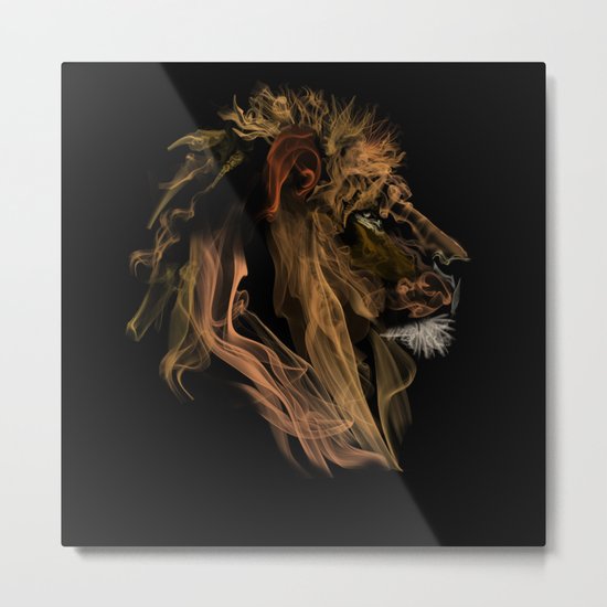 Where there's smoke there's fire! Metal Print