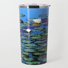 Water Lily Tranquility Travel Mug