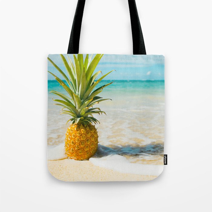 Pineapple beach tote hot sale